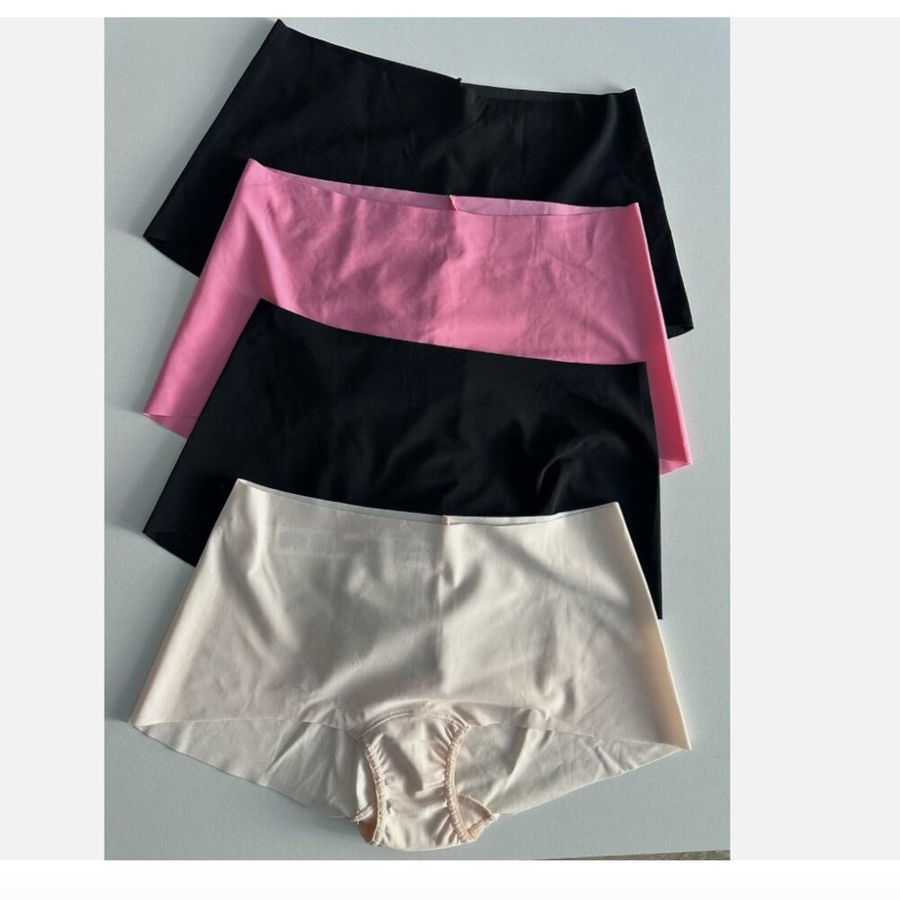 NEW Hanky Panky  Breathe Assorted 4 - Pack Boyshorts Size S